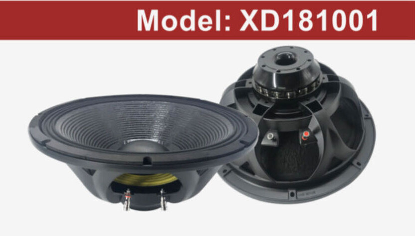 18'' Neodymium 100mm Voice Coil Pro Speaker WOOFER Model XD181001